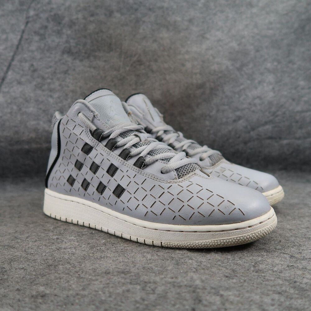 Jordan Sneakers Youth 7 Illusion Wolf Grey High Top Nike Air Shoe Woven Athletic